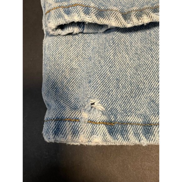Legendary Gold jeans mens 35 x 30 tapered distressed 87635SW blue work - Picture 9 of 12